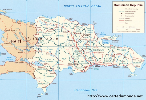 Mapa República Dominicana