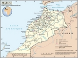 Mapa Marruecos